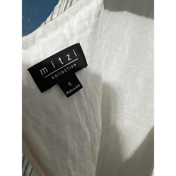 Mitzi Collection Striped Sleeveless Dress S - Picture 5 of 8